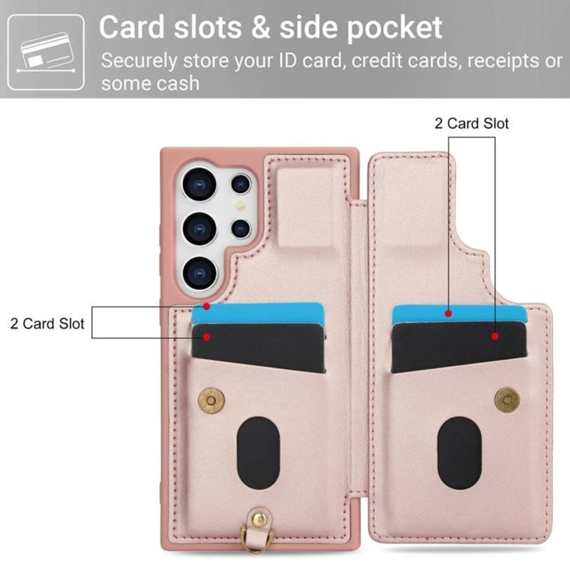 Load image into Gallery viewer, [With Card Slot] Samsung Galaxy A13 4G/5G/A04S/A04/M13 5G - Flower-decorated Leather Wallet Series Stand Case
