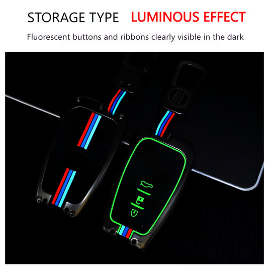 Toyota Metal Shell & Soft Silicone Full Protection Car Key Fob Case Cover For Camry RAV4 Highlander Avalon C-HR Prius Corolla - i-Station Mobile Phone & Electronic Device Repair and Accessories