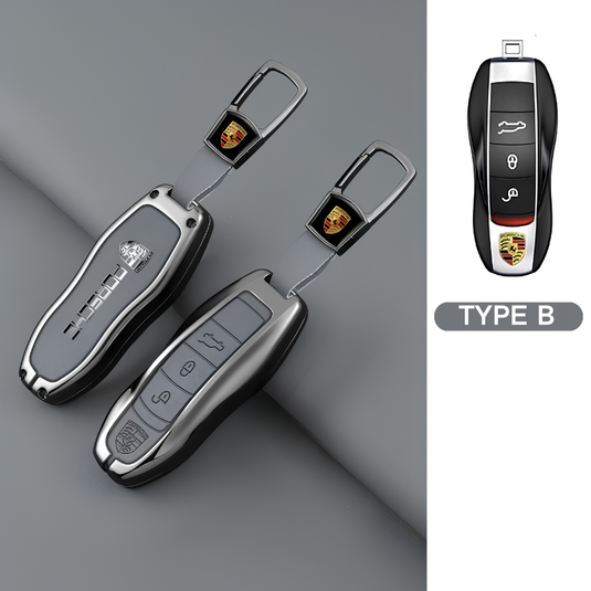 Porsche Premium Leather Protection Car Key Fob Case Cover For Cayenne, Panamera, Macan, 911, Taycan (Copy) - i-Station Mobile Phone & Electronic Device Repair and Accessories