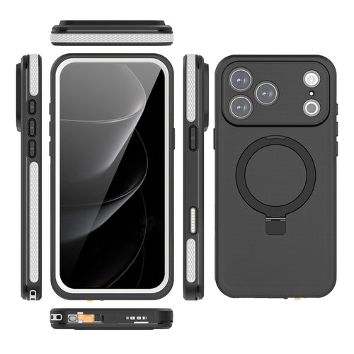 [Magsafe Compatible] Apple iPhone 17/Air/Pro/Pro Max - Redpepper Waterproof Heavy Duty Tough Armor Case with Kickstand - i-Station Mobile Phone & Electronic Device Repair and Accessories