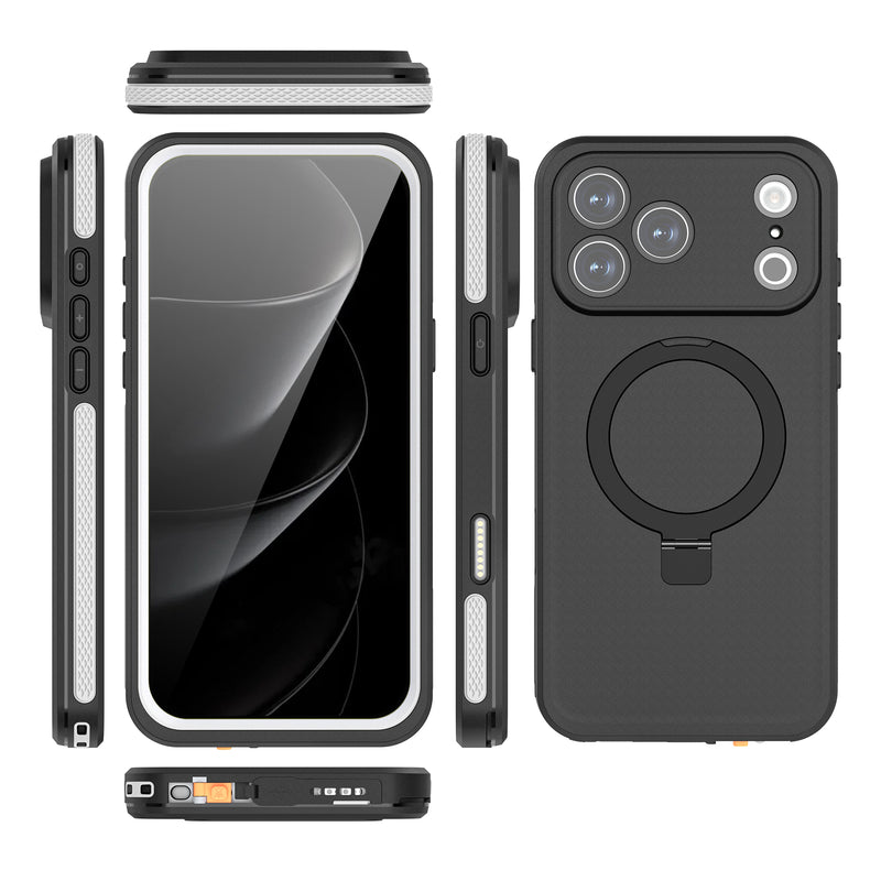 Load image into Gallery viewer, [Magsafe Compatible] Apple iPhone 17/Air/Pro/Pro Max - Redpepper Waterproof Heavy Duty Tough Armor Case with Kickstand - i-Station Mobile Phone &amp; Electronic Device Repair and Accessories
