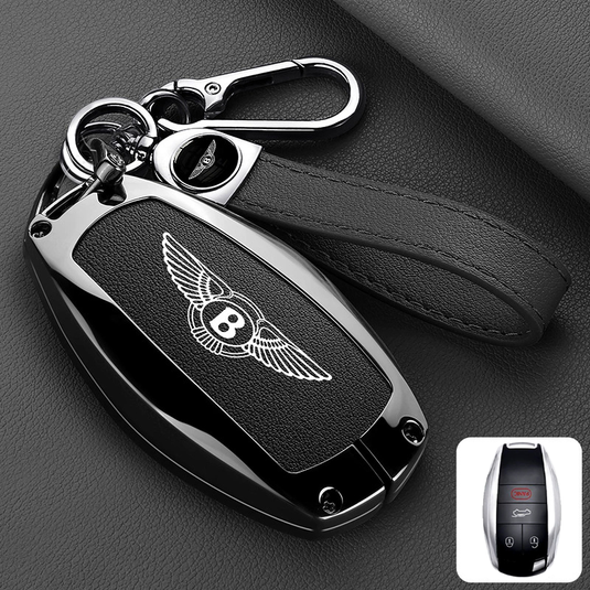 Bentley Aluminum Alloy Shockproof Car Key Case Cover for Continental, Mulsanne, Flying Spur, Bentayga - i-Station Mobile Phone & Electronic Device Repair and Accessories