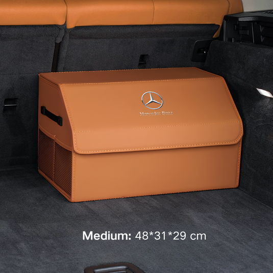 Mercedes-Benz Microfiber Leather Car Trunk Storage Box for GLE350/450, GLA, GLC, GLB, GLS, G500, EQC, E-Class, C-Class, S-Class - i-Station Mobile Phone & Electronic Device Repair and Accessories