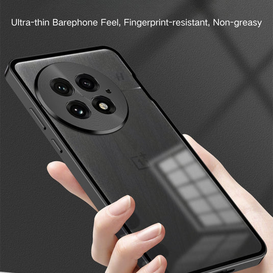 OnePlus 13R - Metal Frame Frosted Magnetic Phone Case