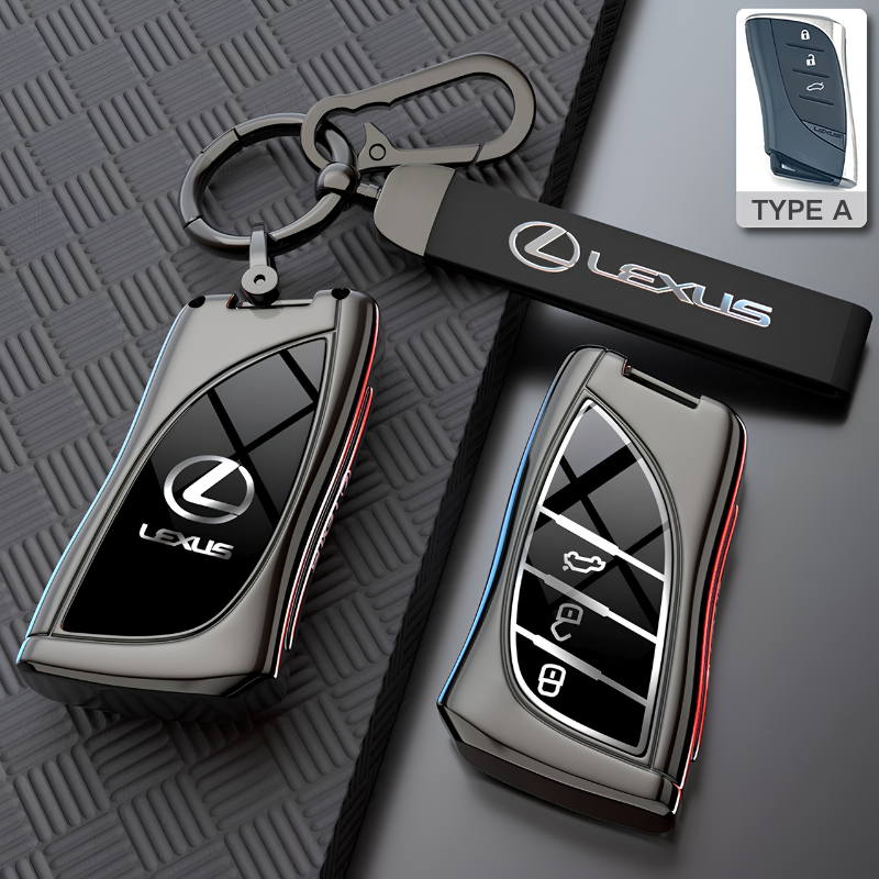 Load image into Gallery viewer, Lexus Stylish with Cool Shockproof Car Key Fob Case Cover For ES200, ES300h, RX300, NX200, LX570 - i-Station Mobile Phone &amp; Electronic Device Repair and Accessories

