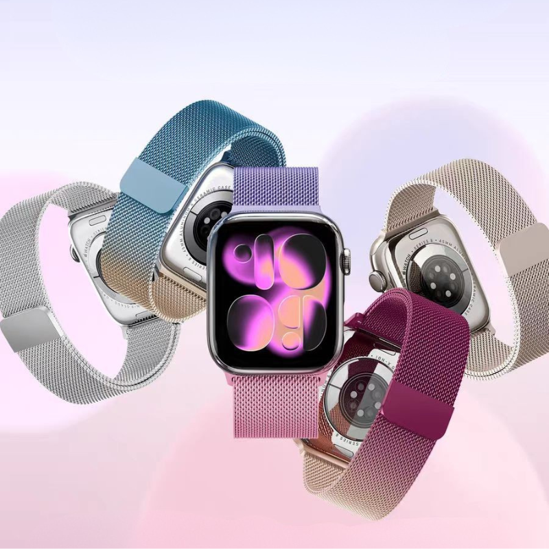 Load image into Gallery viewer, Apple Watch Series 10/11 - Gradient Dual‑Magnetic Metal Watch Band - i-Station Mobile Phone &amp; Electronic Device Repair and Accessories
