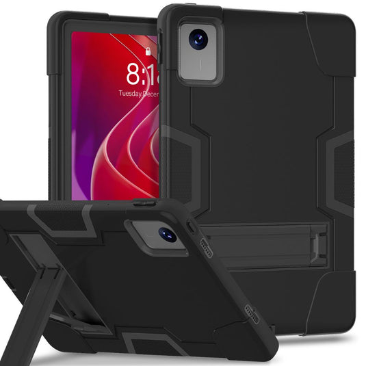 [Built-in Stand] Lenovo Tab M11 11.0" 2024 (TB-330XU/330FU) - Silicone Drop Proof Heavy Duty Series Case