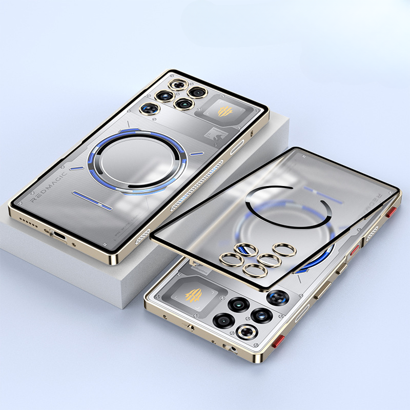 Load image into Gallery viewer, [Magsafe Compatible] ZTE Nubia RedMagic 11 Pro/Plus - Transparent Essentials Series Case With Metal Frame - i-Station Mobile Phone &amp; Electronic Device Repair and Accessories
