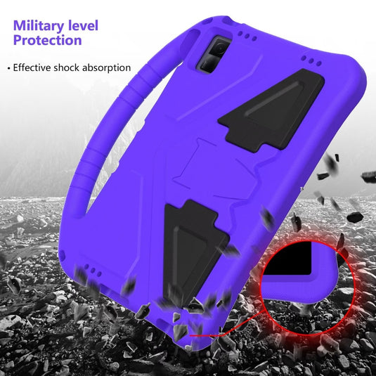 OPPO Pad Air (OPD2102, X21N2) - Shockproof with Impact Resistant Protective Handle Stand Tablet Case