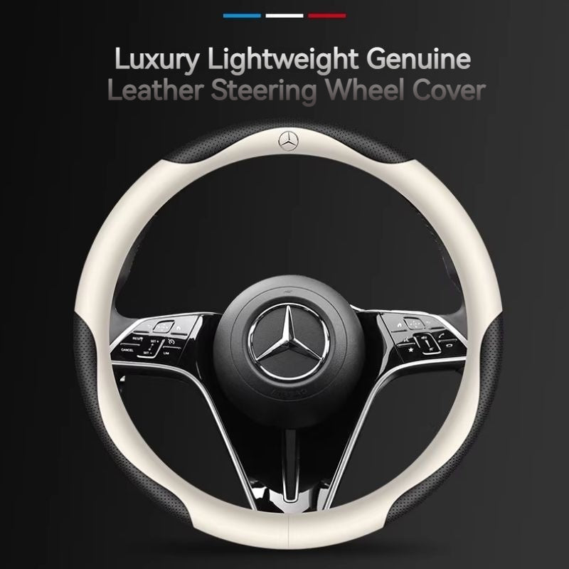 Load image into Gallery viewer, Mercedes-Benz Skin-friendly &amp; Breathable Steering Wheel Cover For C260L, E300L, A180L, GLA/GLB, GLC, CLA
