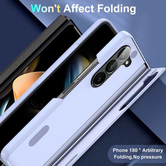 Samsung Galaxy Z Fold 6 SM-F956 Ultra-thin Matte All-inclusive Anti-drop Silicone Essentials Series Case