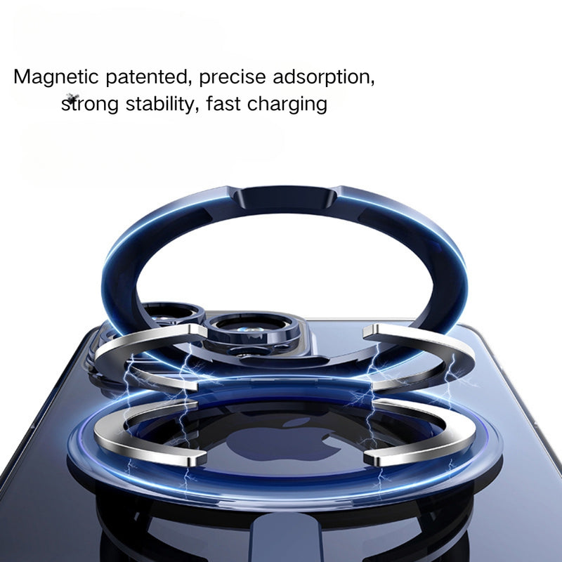 Load image into Gallery viewer, [360° Rotating Rracket] Apple iPhone 16/Plus/Pro/Max - Magsafe Magnetic Phone Case
