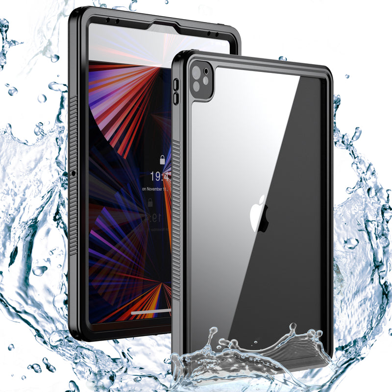 Load image into Gallery viewer, Apple iPad Pro 12.9-inch 5/6th Gen (2021/2022) Shellbox Waterproof Heavy Duty Lifeproof Style Case
