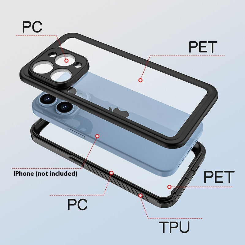 Load image into Gallery viewer, [MagSafe Compatible][Waterproof IP68] Apple iPhone 14 / 14 Plus / 14 Pro / 14 Pro Max Redpepper Series - Magnetic Lifeproof Style Phone Case With Lanyard
