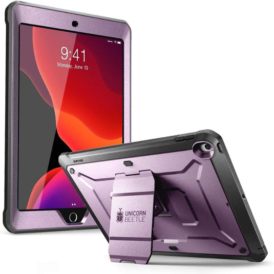 [Built in Stand] Apple iPad 10.2 (2021/2020/2019) (7/8/9th Gen) SUPCASE Unicorn Beetle Pro Series with Built-in Screen Protector Protective Heavy Duty Series Case