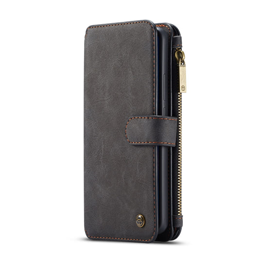 [Detachable][With Card Slot] Huawei P30/Pro/Lite Multi-Functional Leather Flip Shockproof Wallet Case