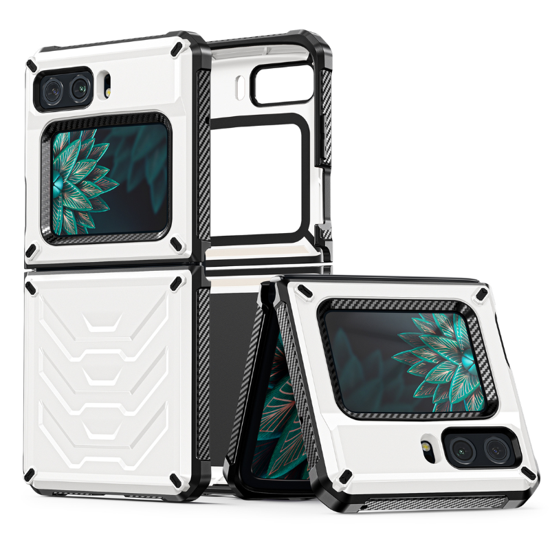 Load image into Gallery viewer, Motorola Moto Razr 2022 Full-cover Armor Hard Heavy Duty Series Case
