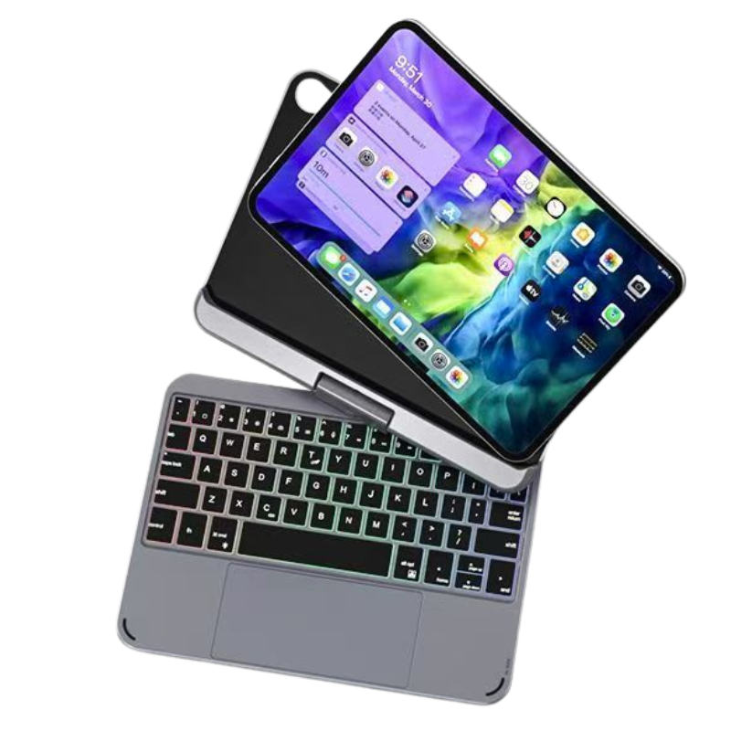 Load image into Gallery viewer, Apple iPad Mini 6/7 8.3&#39;&#39; 6/7th Gen (2021/2024) Rotatable Magnetic Smart Keyboard Protective Case
