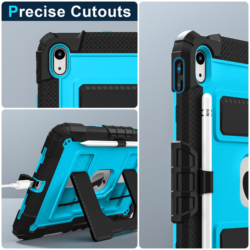 Load image into Gallery viewer, [Built-in Stand] Apple iPad 7/8/9 10.2&#39;&#39; 7/8/9th Gen (2019/2020/2021) - Military Grade Rugged Shockproof Case
