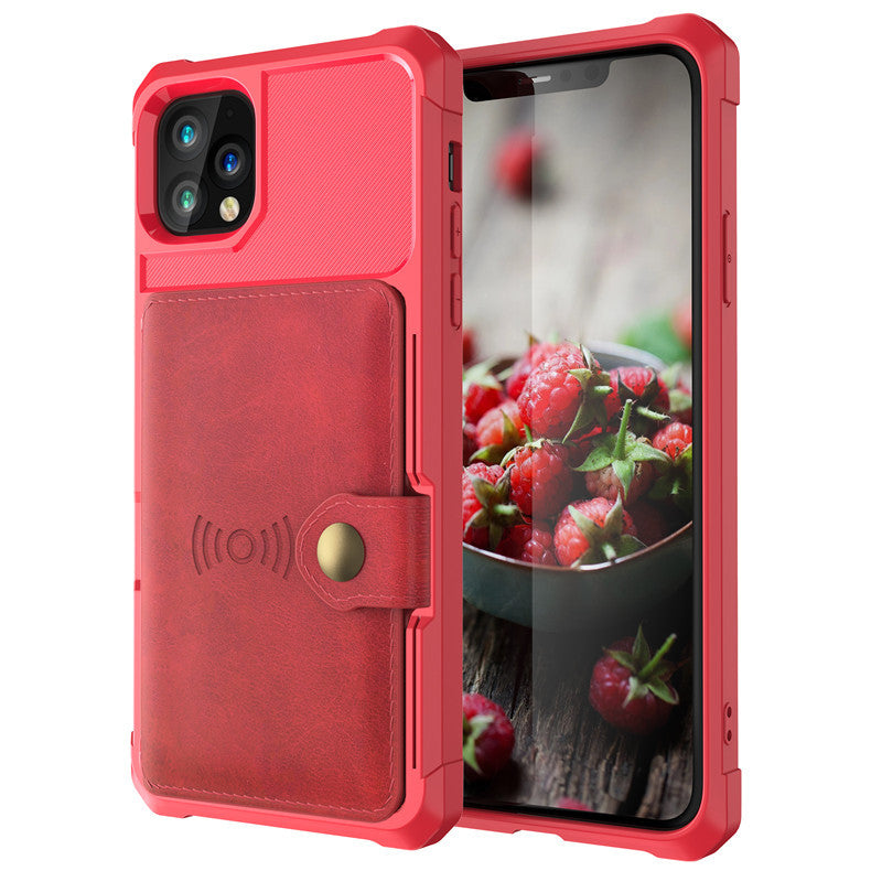 Load image into Gallery viewer, [With Card Holder] Apple iPhone X/XS/XR/XS Max Full-wrap Fashionable Heavy Duty Series Case
