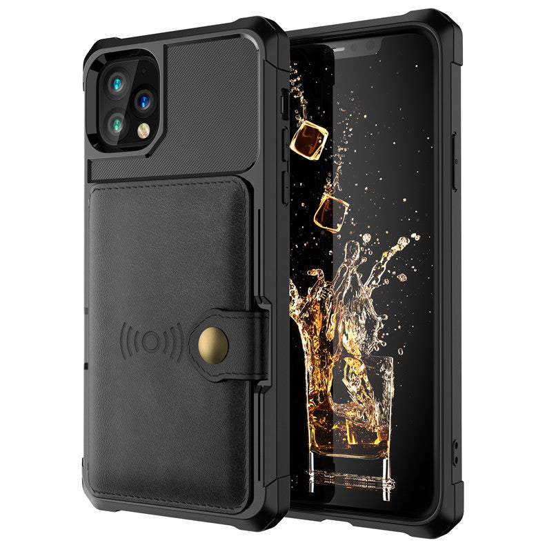 Load image into Gallery viewer, [With Card Holder] Apple iPhone X/XS/XR/XS Max Full-wrap Fashionable Heavy Duty Series Case
