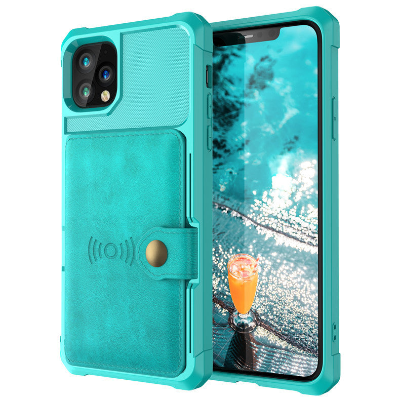 Load image into Gallery viewer, [With Card Holder] Apple iPhone X/XS/XR/XS Max Full-wrap Fashionable Heavy Duty Series Case
