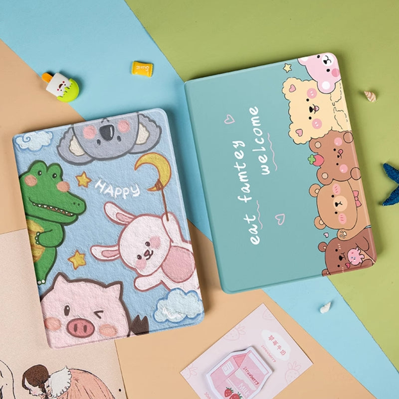 Load image into Gallery viewer, Lenovo Tab M11 11.0&quot; 2024 (TB-330XU/330FU) - Kids Cartoon Airbag Silicone Shockproof Soft Case
