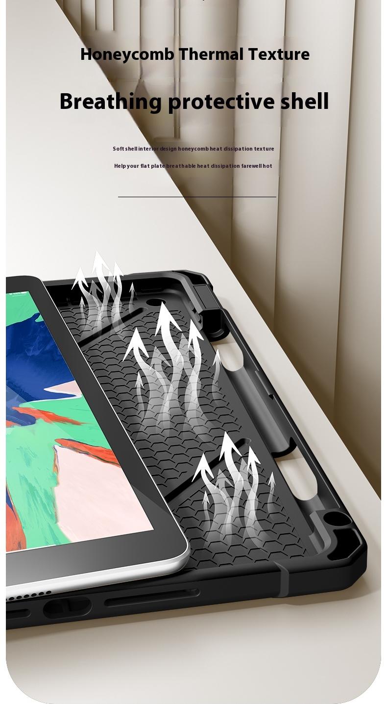 Load image into Gallery viewer, [With Pen Slot] Apple iPad 10.2&quot; 7th/8th/9th (2019/2020/2021) - Full Coverage Shockproof Air Cushion Magnetic Case
