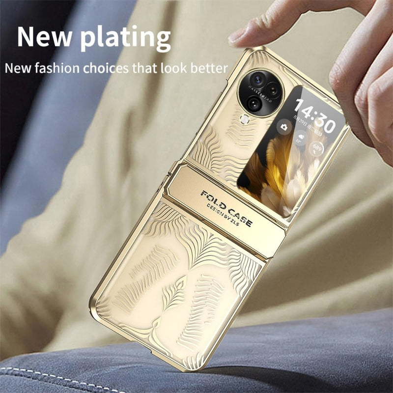 Load image into Gallery viewer, OPPO Find N2 Flip (CPH2437, PGT110) - Full Coverage Electroplated Fashion Shockproof Case
