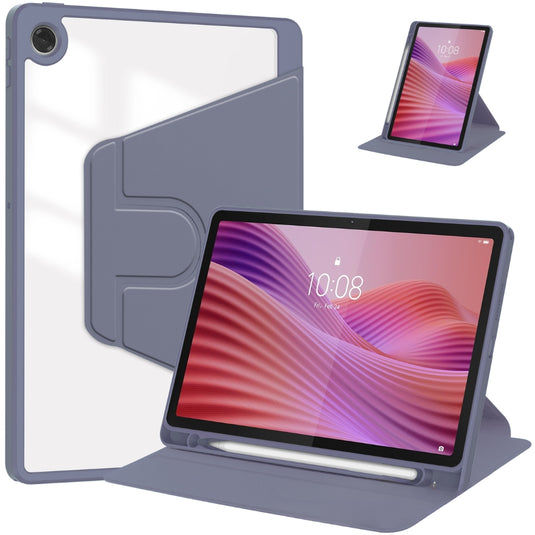 Lenovo Tab 10.1" 2025 (TB311FU/TB311XU) - Silicone 360-Degree Rotating Smart Sleep Drop-Proof Case