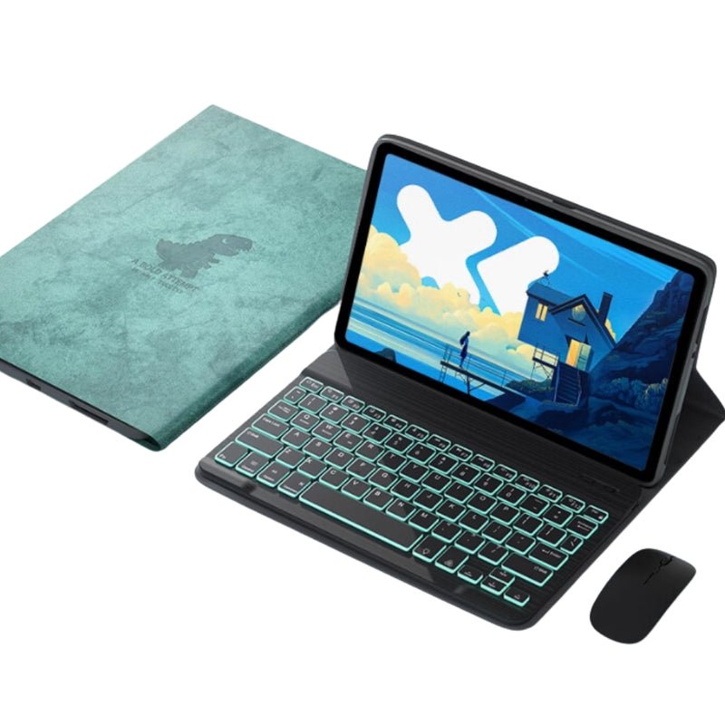 Load image into Gallery viewer, Lenovo Tab Legion Y700 8.8&quot; inch 2023 (TB-320FC) - Cartoon Logo Detachable Magnetic Keyboard Case With Backlight and Mouse
