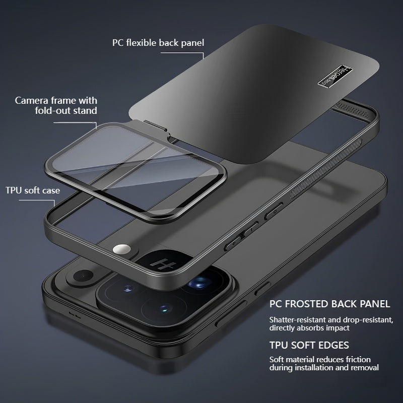 Load image into Gallery viewer, [With Lens Bracket] OPPO Find X10/Pro Max - Ultra-Thin Matte Shockproof Phone Case

