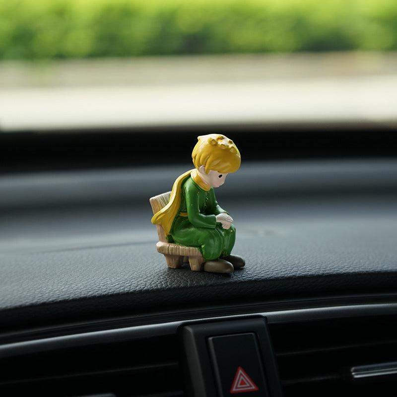 Load image into Gallery viewer, Mini Little Prince Car Dashboard Ornament Set – Cute Healing Style Interior Decoration Gift - i-Station Mobile Phone &amp; Electronic Device Repair and Accessories
