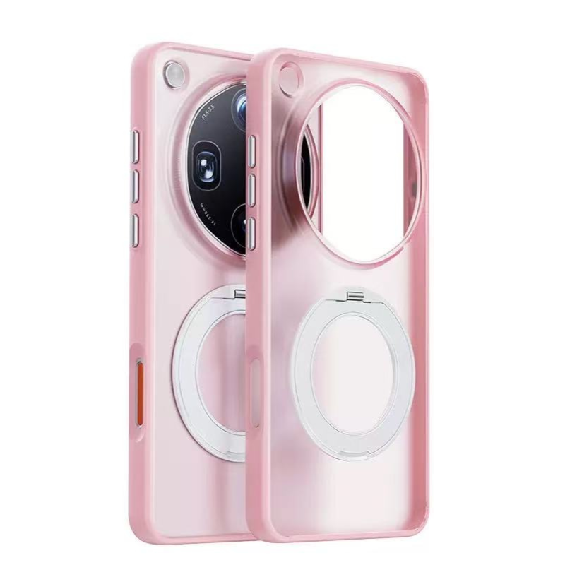 Load image into Gallery viewer, VIVO X300 Ultra Frosted Clear Magnetic Phone Case with 360° Rotating Stand - i-Station Mobile Phone &amp; Electronic Device Repair and Accessories
