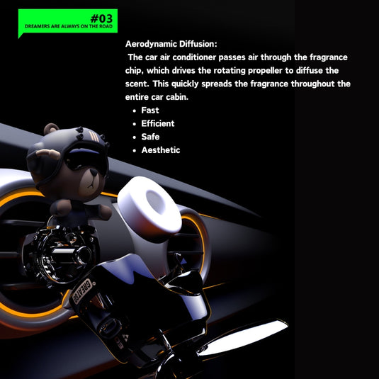 Car Air Freshener Cartoon Airplane Model Air Outlet Decoration Auto Ornament - i-Station Mobile Phone & Electronic Device Repair and Accessories