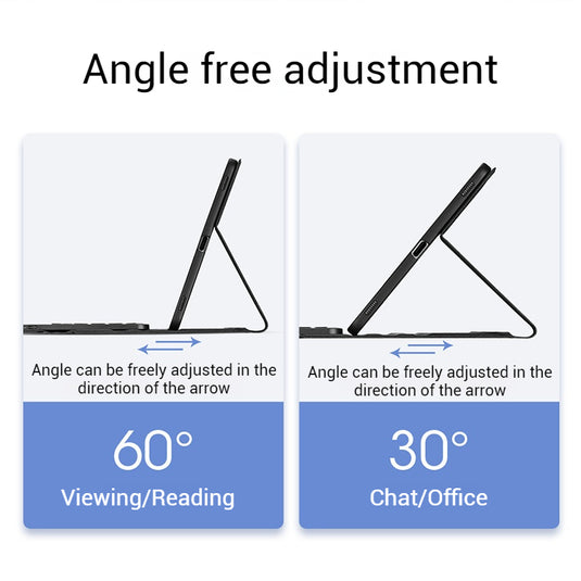 [Detachable] Samsung Galaxy Tab S10 FE Plus (2025) 13.1" - Magnetic Touchpad Wireless Keyboard Case