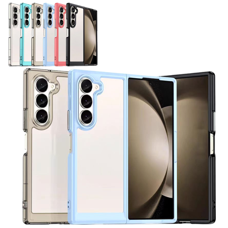 Load image into Gallery viewer, Samsung Galaxy Z Fold 6 SM-F956 Transparent Anti-drop Folding Essentials Series Case
