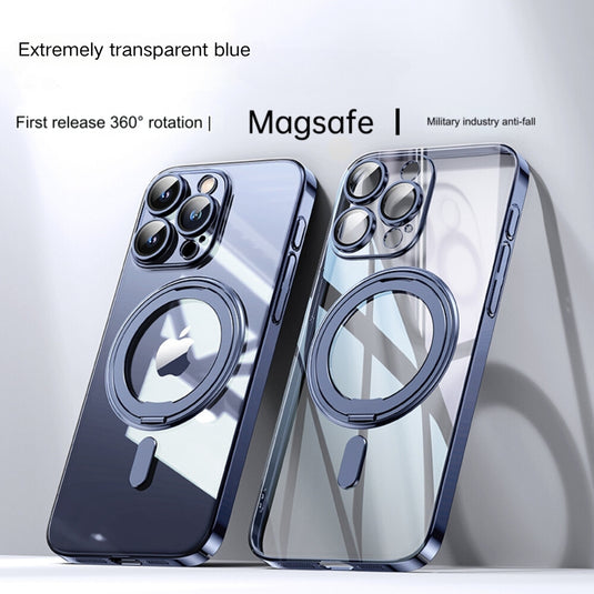 [360° Rotating Bracket] Apple iPhone 15/Plus/Pro/Max - Magsafe Magnetic Phone Case