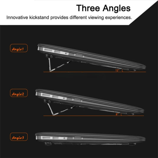 MacBook Air 13.3" (A1466 & A1369) - Multi-function Ultra-thin Translucent Heat Dissipation Protective Case