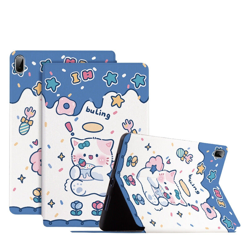 Load image into Gallery viewer, Lenovo Tab Legion Y700 8.8&quot; inch 2022 (TB-9707F) - Cartoon Animals Flip Leather Stand Case
