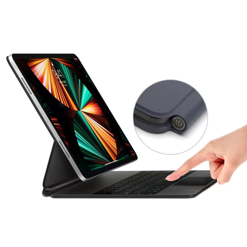 Load image into Gallery viewer, Apple iPad Pro 11-inch 3rd/4/5/6/7th Gen (2018/2020/2021/2022/2024) Smart Wireless Trackpad Keyboard Flip Case With Backlit
