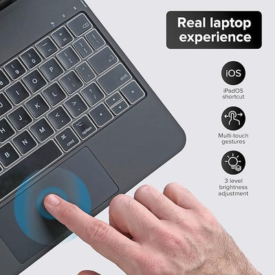 Apple iPad Magic Smart Floating Keyboard Case Multi-Touch Trackpad Magnetic Bluetooth Wireless Slim Protective Cover - i-Station Mobile Phone & Electronic Device Repair and Accessories