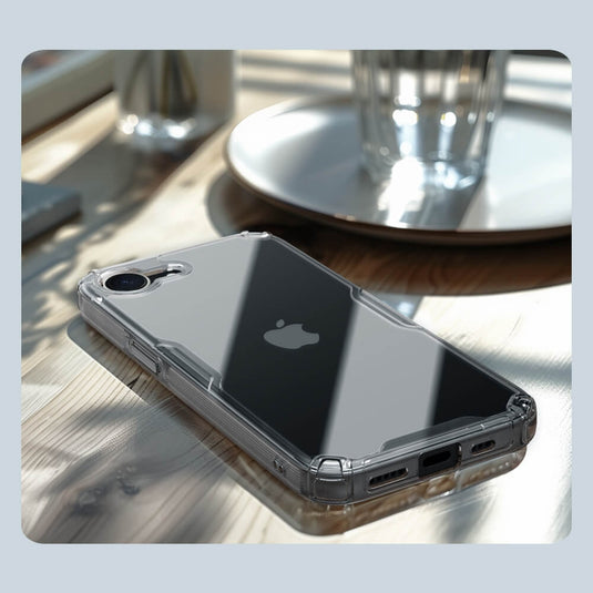 Apple iPhone 16e - NILLKIN Ultra Clear PC + TPU Phone Case