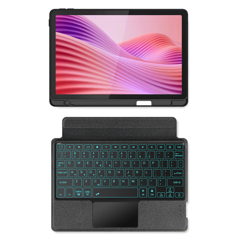 Load image into Gallery viewer, Lenovo Tab 10.1&quot; 2025 (TB311FU/TB311XU) - Smart Touch Keyboard Case with Backlight
