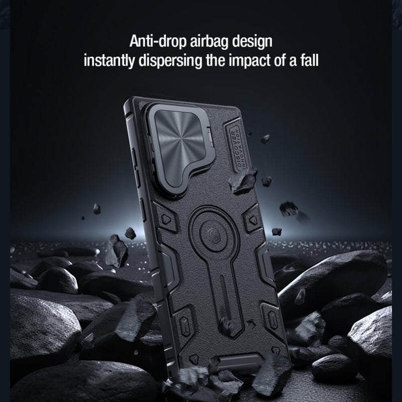 Load image into Gallery viewer, Samsung Galaxy S24 Ultra - NILLKIN CamShield Armor Pro Phone Case
