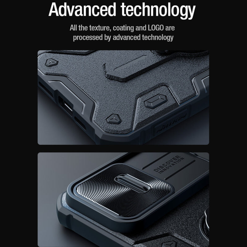 Load image into Gallery viewer, Apple iPhone 15 Pro/Max - NILLKIN Shockproof CamShield Armor with Invisible Ring Holder Protective Case
