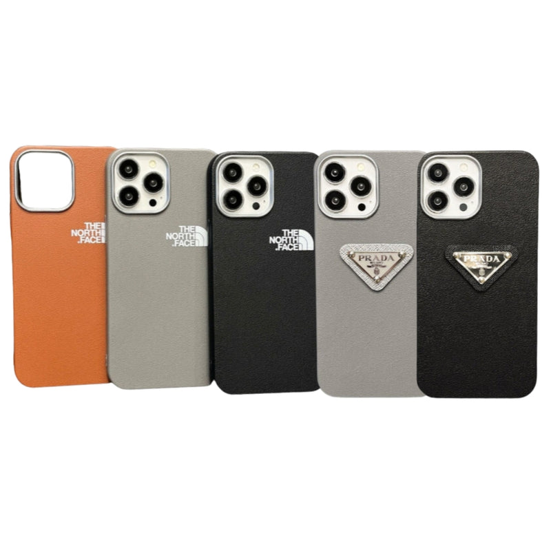 Load image into Gallery viewer, Apple iPhone 16/Plus/Pro/Max - Drop Proof Leather Texture Essentials Series Case With Logo
