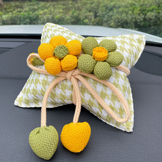 Canvas Houndstooth Activated Carbon Air Purifier Car Decoration Ornament – Odor Eliminator & Formaldehyde Remover - i-Station Mobile Phone & Electronic Device Repair and Accessories