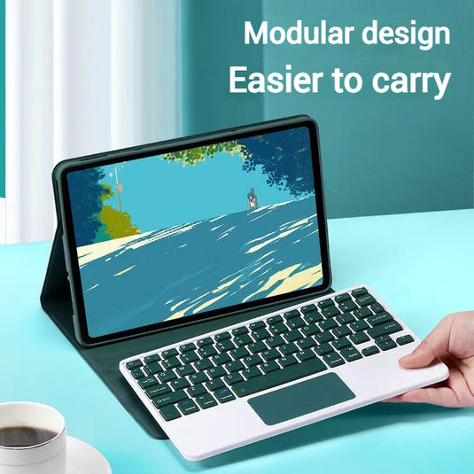 [With Backlight] Xiaomi Redmi Pad 10.61’’ 2022 Flip-cover Bluetooth Touchpad Keyboard Case