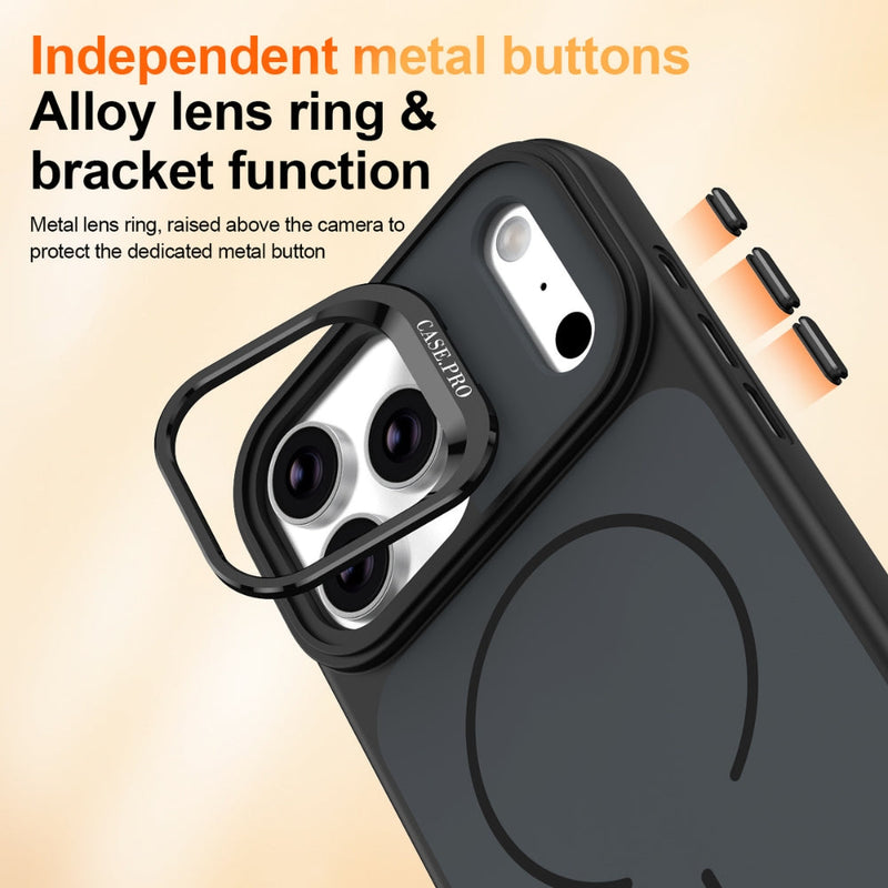 Load image into Gallery viewer, Apple iPhone 18 Pro Max - Bright Color Contrast Skin-feel Camera Bracket Magsafe Phone Case - Polar Tech Australia
